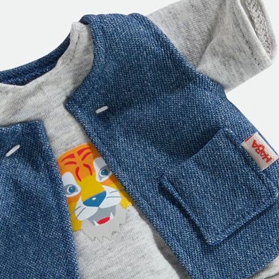 Haba kledingset tijger - poppenkleding 30 cm - verkleedset. van Merkloos — afbeelding 2