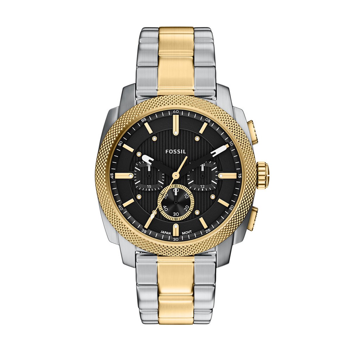 FOSSIL FS6159 Mannen Horloge 44 mm - Goudkleurig-Zilverkleurig