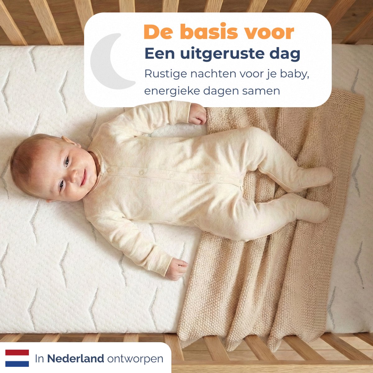 Best Life Baby Matras 60x120 - Ledikant Babymatras - Matras Babybedje - Kindermatras – foto 3