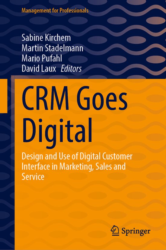 Management for Professionals- CRM Goes Digital - cover