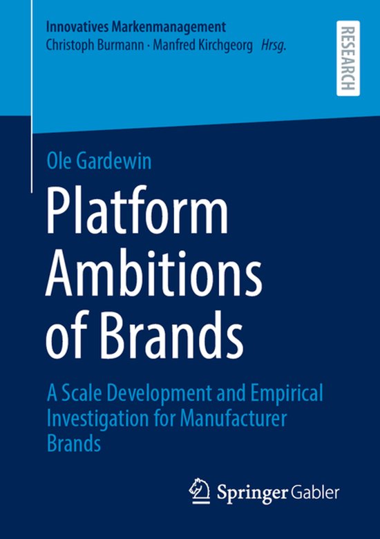 Innovatives Markenmanagement- Platform Ambitions of Brands - cover