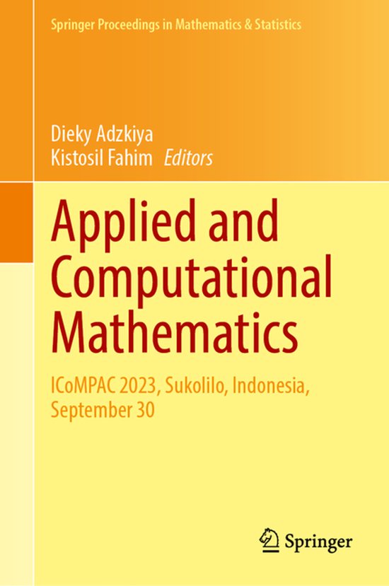 Springer Proceedings in Mathematics & Statistics455- Applied ... - cover