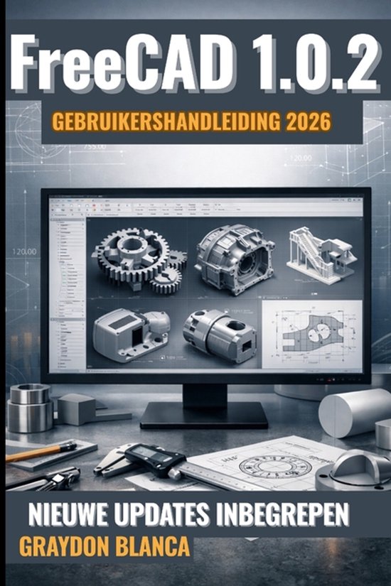 FreeCAD 1.0.2 Gebruikershandleiding 2026. - cover
