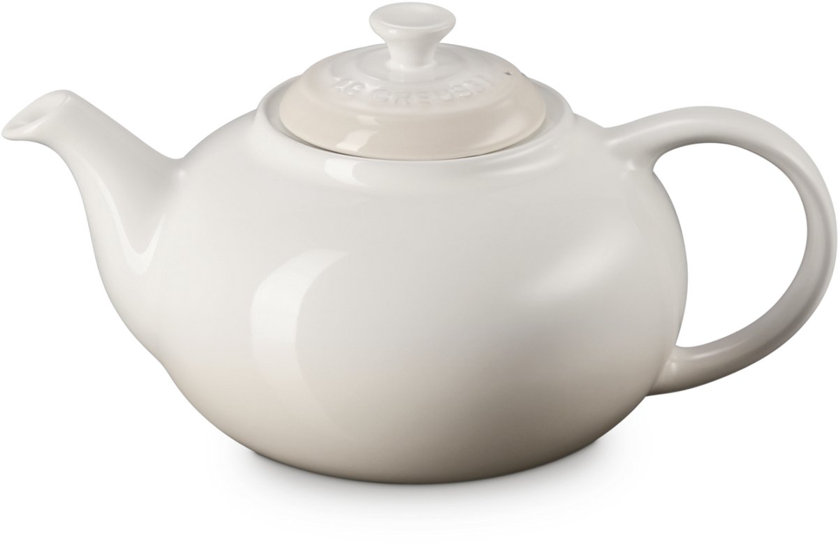 Le Creuset Theepot 1,3 Liter Meringue