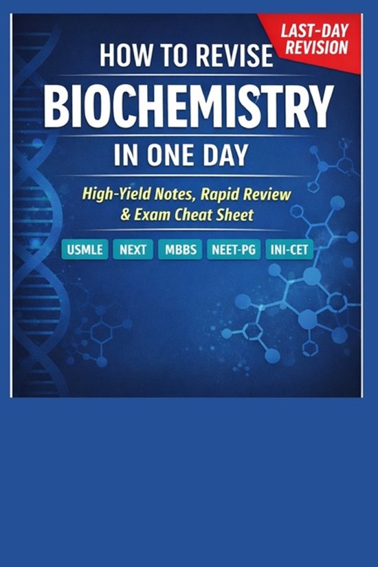 Exam-Ready Medical Notes- How to Revise Biochemistry in One  ... - cover