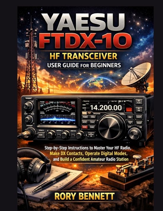 YAESU FTDX-10 HF Transceiver User Guide for Beginners - cover