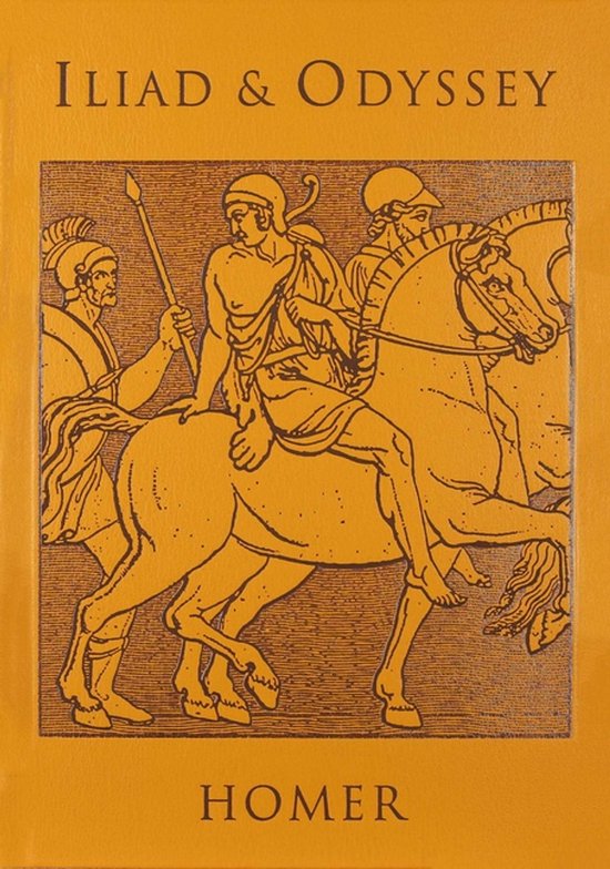 Leather-bound Classics- Iliad & Odyssey - cover