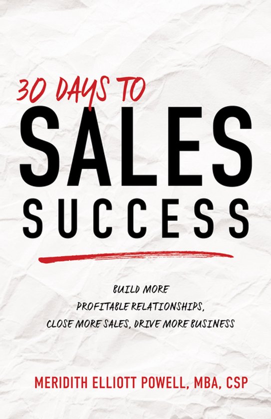 30 Days to Sales Success - cover