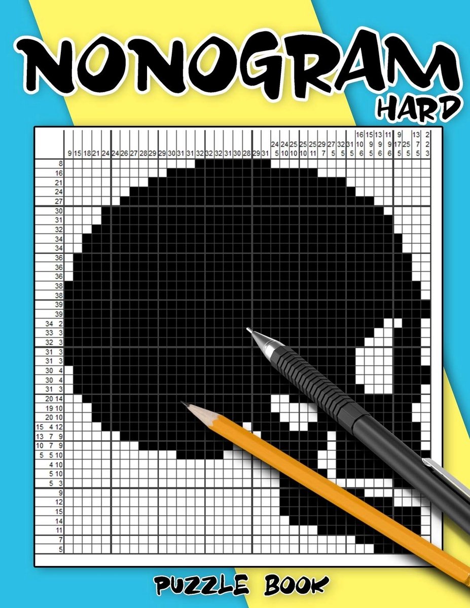 Uitdagend Nonogram Puzzelboek voor Volwassenen en Liefhebbers van Logica Puzzels