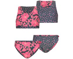 Just Beach J601-5011 Meisjes reversible Bikini roze Maat 134-140