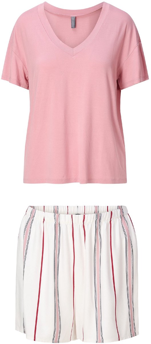 LingaDore Shortama set Roze/print