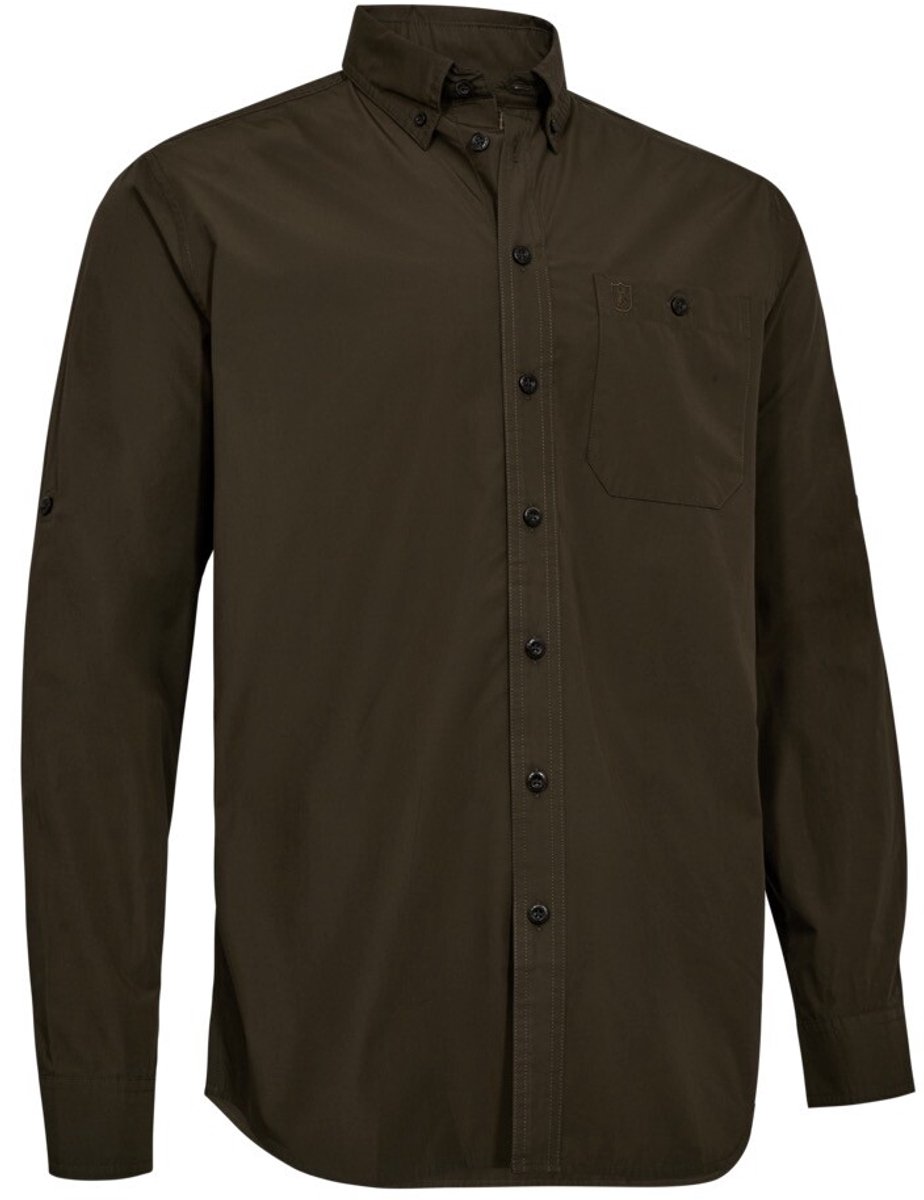 Deerhunter Raynor Shirt Raynor Hemd Outdoorhemd Zomerhemd Skandinavisch hemd Space Cypress