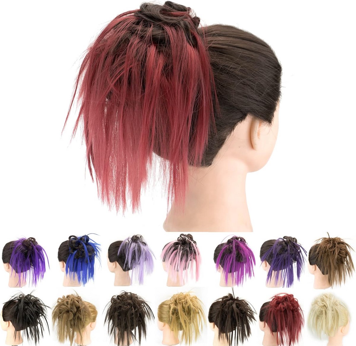 Rommelige Haar Knot Extensions voor Dikker en Voller Haar