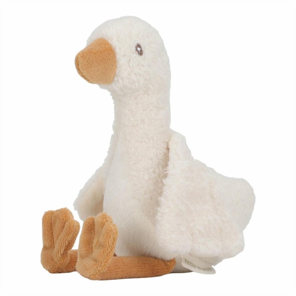 Little Dutch Newborn Naturals Knuffel Little Goose 17 cm — afbeelding 4