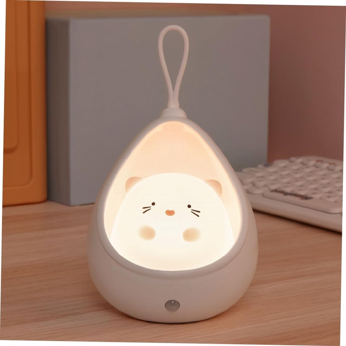 longziming -LED Nachtlamp met Bewegingssensor – USB Oplaadbare Kastverlichting – Draadloze Body Sensing Lamp voor Slaapkamer, Kast en Gang