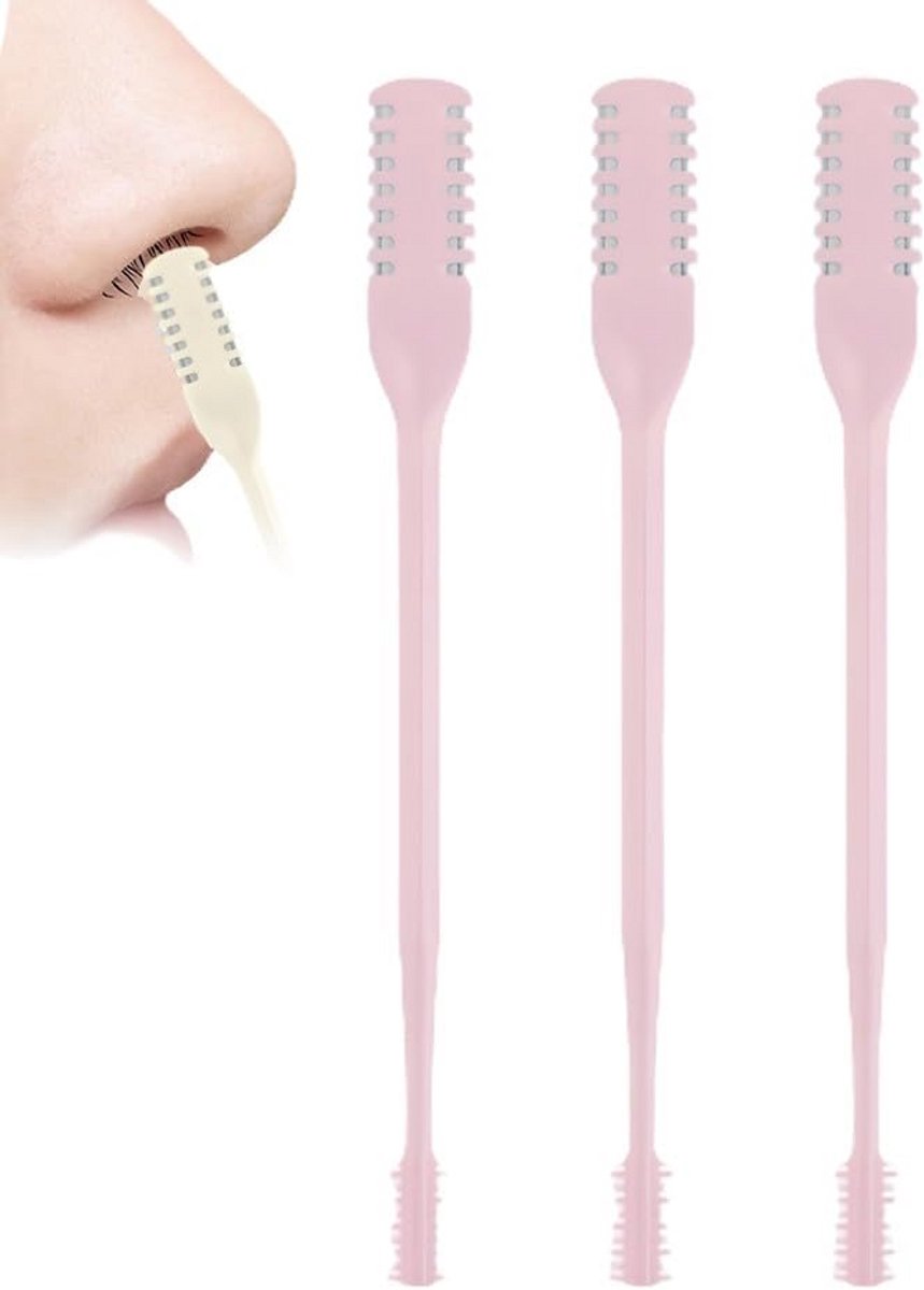 Handmatige Neus- en Oortrimmer – 360° Draaibaar & Dubbelzijdig Ontharingstool