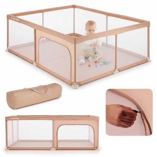 sun baby Kinderbox 150x200 cm 0-2 jaar Zalm