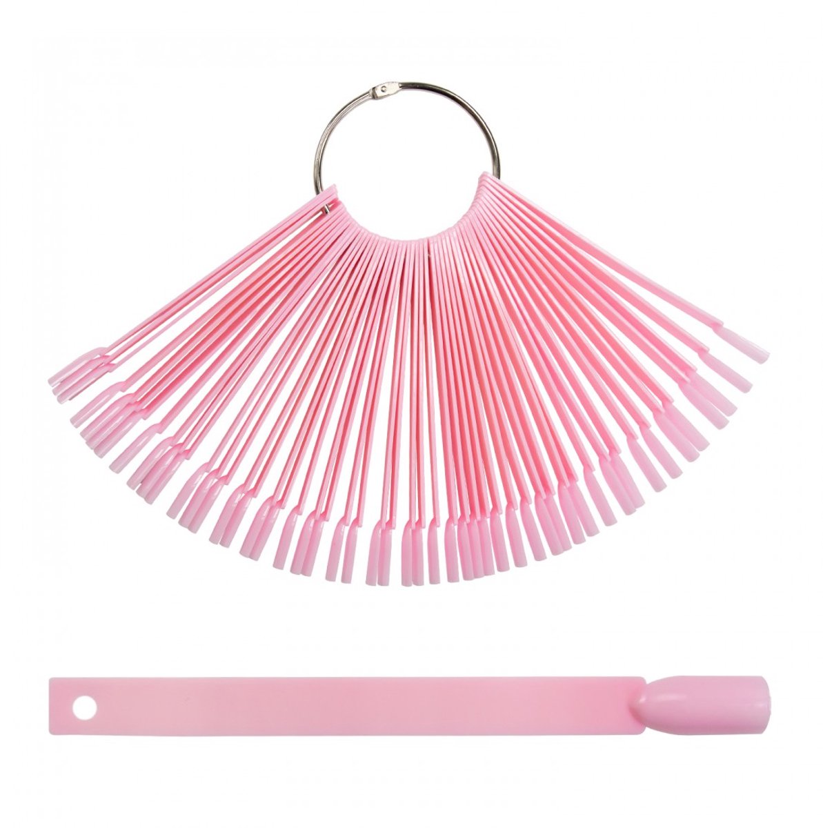 Nailcarrousel Fan PINK (50pcs/ring)