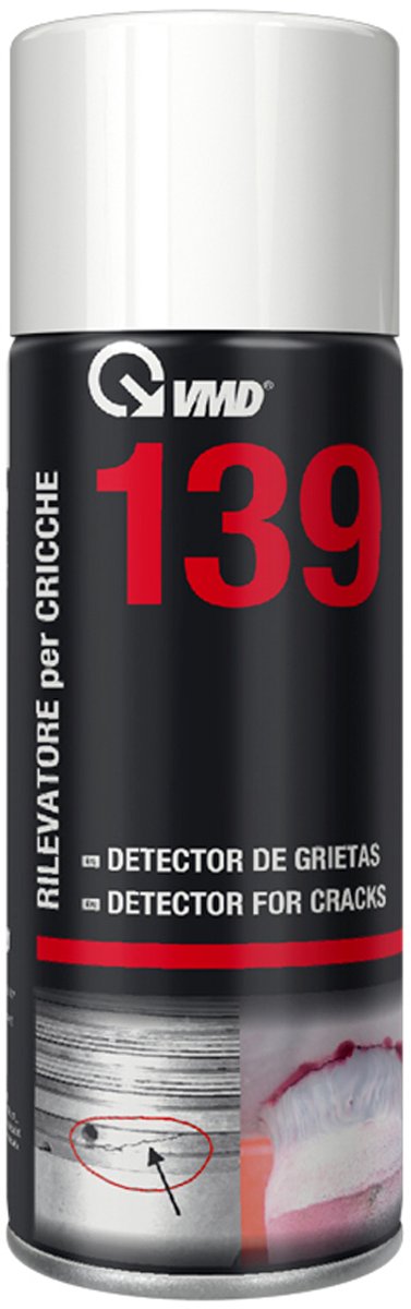 Scheurtester en Detector - 400ml - Voor Lasonderzoek en Metaalinspectie - Detecteert Barsten Gaten Porositeit - Onderdeel van 3-Delige Set [17339]