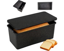 Gegoten Aluminium Broodpan met Deksel voor Zuurdesem en Sandwichbrood