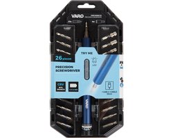 Varo - VAR10080/24 - Elektrische schroevendraaier set - 26 delig