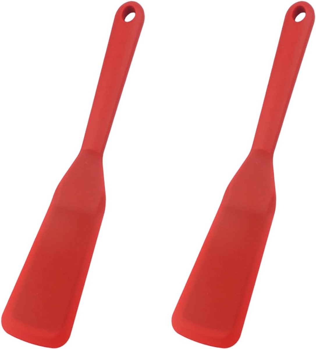Set van 2 Dunne Siliconen Spatels voor Omelet en Crêpes