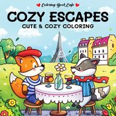 Cozy escapes - Coloring Book Cafe - Cute & Cozy Coloring