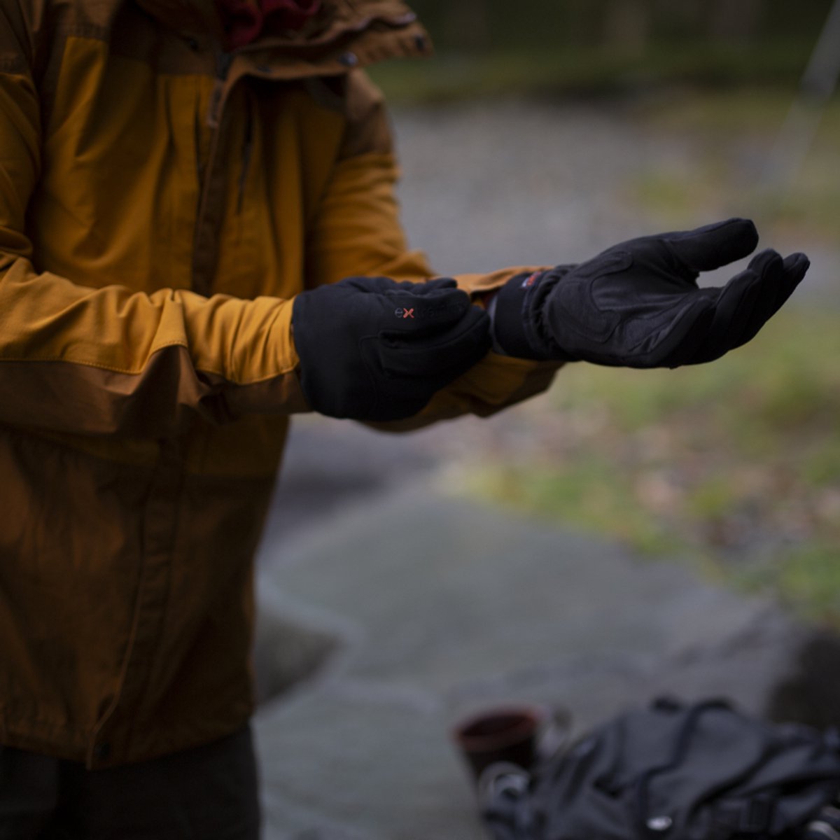 Extremities handschoenen Eco Active - Zwart