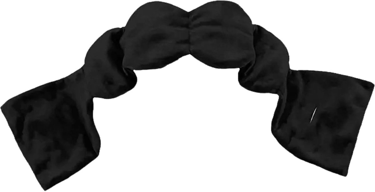 Verzwaarde Slaapmasker - Oogmasker Ontspanning - Diepe Nachtrust - Gelijkmatige Drukverdeling - 10 gram - Grijs