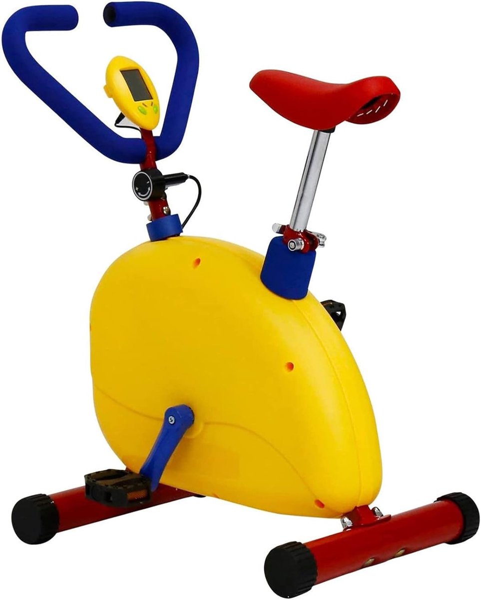 Kinder Hometrainer - Indoor Fiets - Thuis Fitness - Verstelbare Zitting - 55x35x70cm