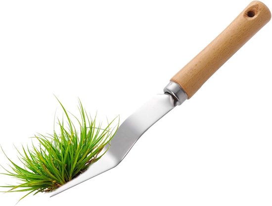 Onkruidverwijderaar Handmatig - Gras Wortel Trekker - Tuin Onderhoud - Roestvrij Staal - 27 cm Lengte van Merkloos	 — afbeelding 5