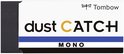 Wit etui met Tombow logo en tekst "dust CATCH MONO".