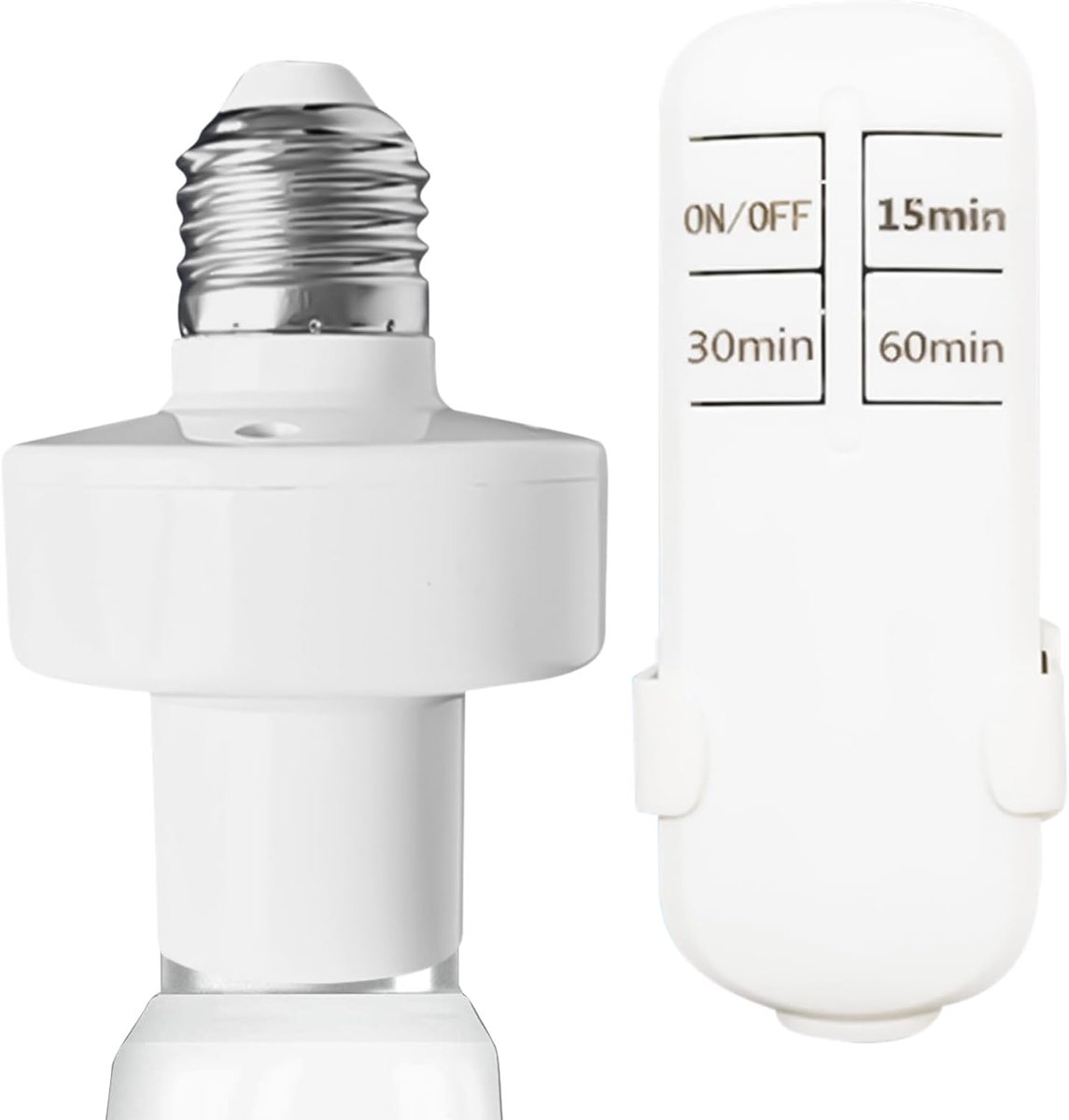 Afstandsbediening Stopcontact - Draadloze Schakelaar - Apparaten Bediening - Met Timerfunctie - 14 Meter Bereik - Wit