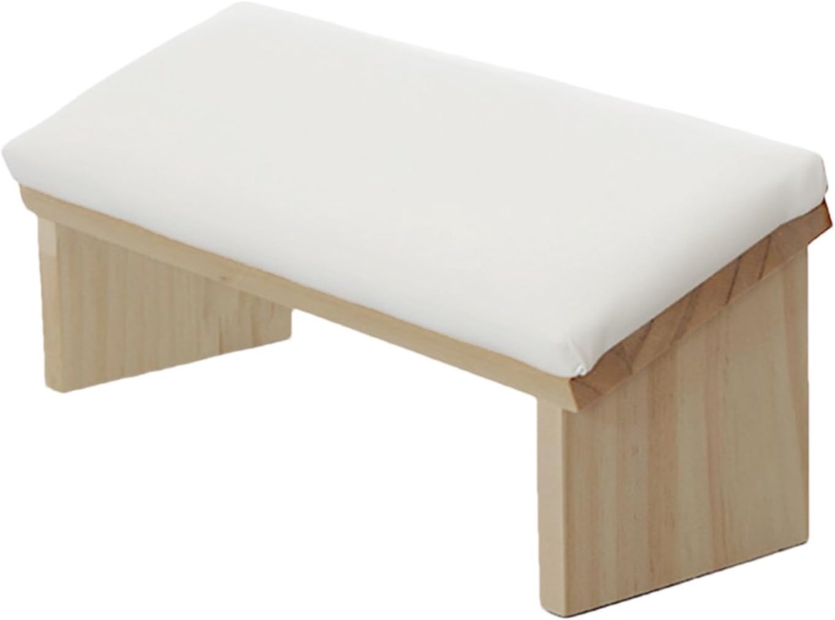 Manicure Armsteun - Nagel Kussen - Nagelstyling Werk - Hout PU-leer Constructie - 305 x 106 x 128 cm