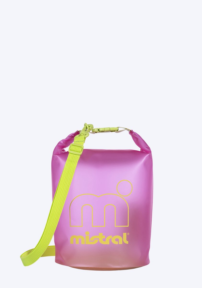 Mistral Dry Bag | Droogtas 5L | Doorschijnend Roze | Phlox Pink | Waterdichte Tas | Voor SUP, Kajak en Strand