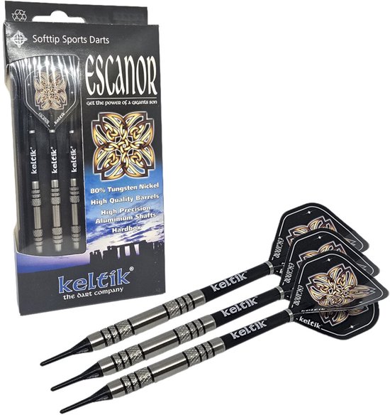 Softdart Soft Dart Pijlen Keltik Escanor 16 g - 80% Tungsten van Merkloos — afbeelding 2