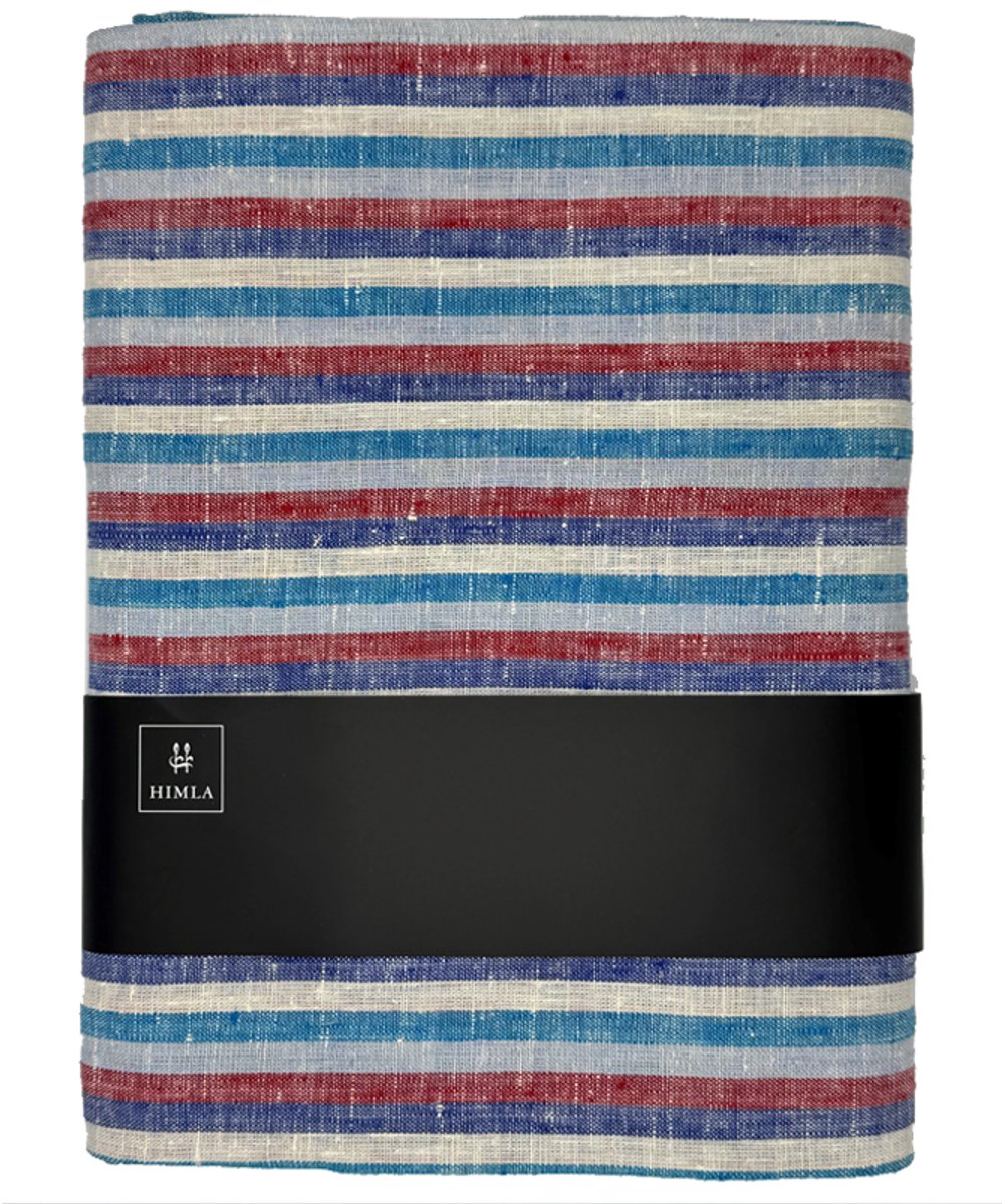 Maya tafelkleed Stripe Ultra Ocean