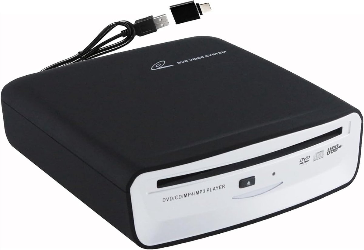 Externe DVD Drive - Optische Brander - Bestanden Lezen - USB 3.0 Snelheid - 16 x 15 x 4.8 cm
