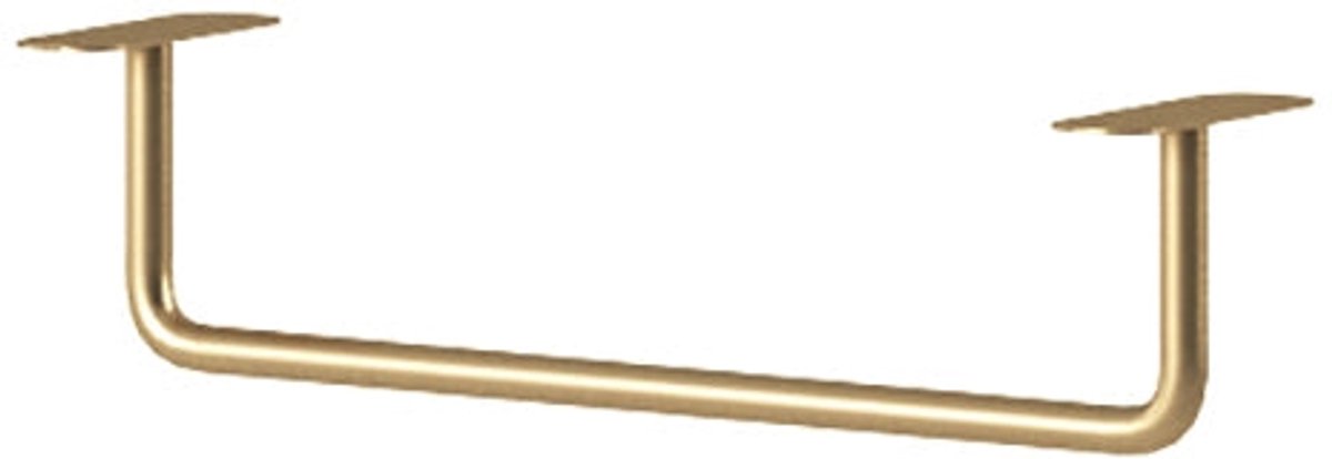Nicole Badkamerhanger 27 cm - Luxe metalen handdoekenhouder | Kleur: Goud