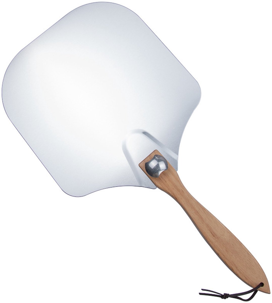 Pizzaschep 65369 – afneembare steel, 30,5×30,5 cm, inklapbaar, aluminium