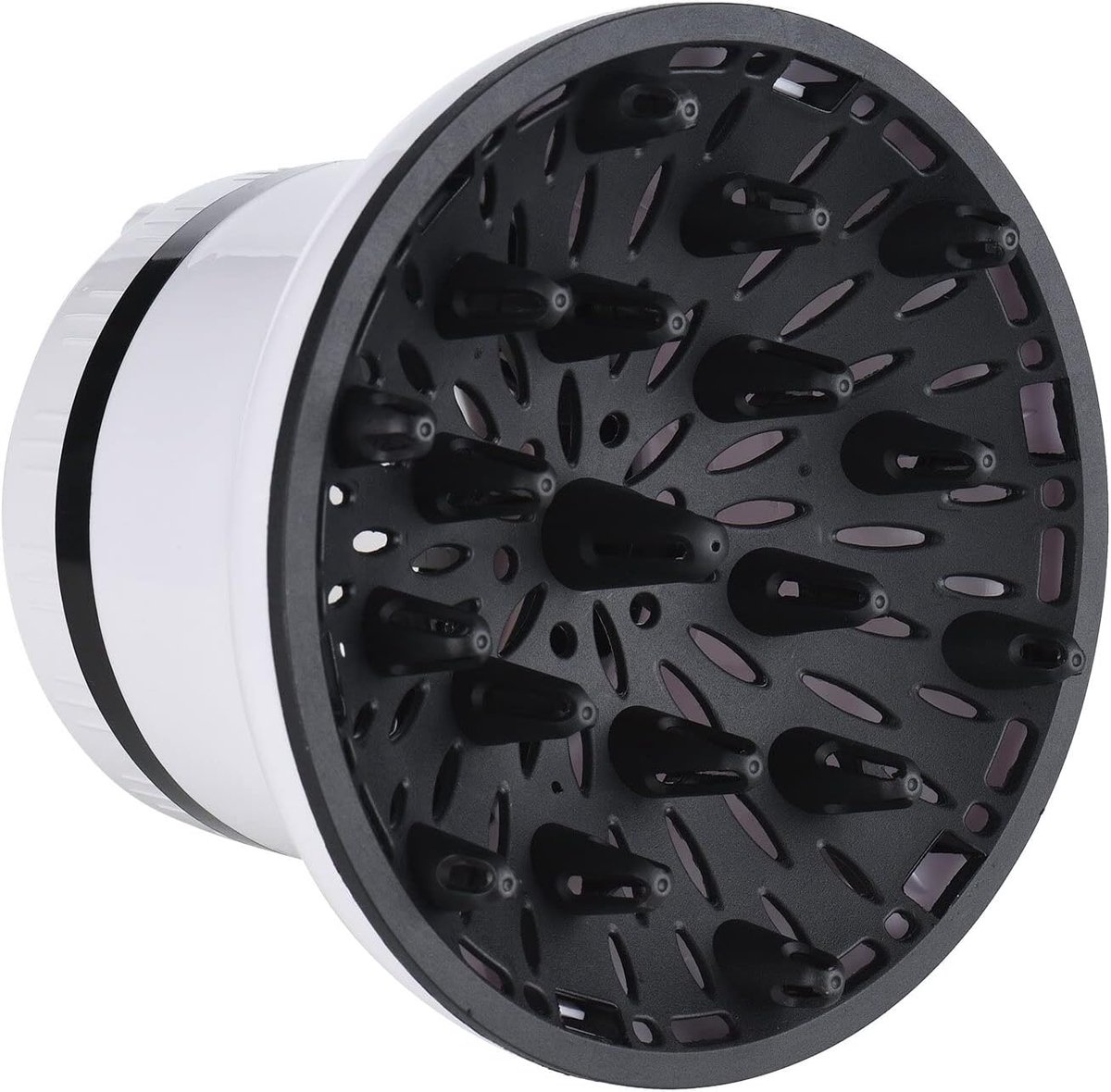 Haar Diffuser - Krullen Creator - Natuurlijk Haar - Verstelbare Pasvorm - 4.3-8cm Mondstuk - Wit