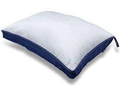 Zipsleep Hoofdkussen Smart - Aanpasbaar Hoofdkussen - verstelbaar met rits - vulling van traagschuim (memoryfoam). Zachte tijk van katoen- en microfiber.