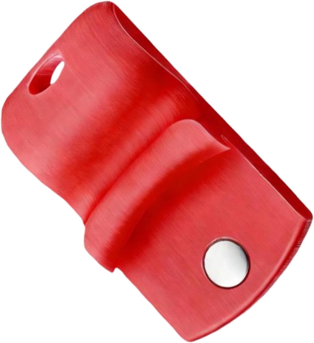 Potopener - Flesopener Inmaak - Keuken Hulp - Voor Brede Opening - Compact Formaat - Rood