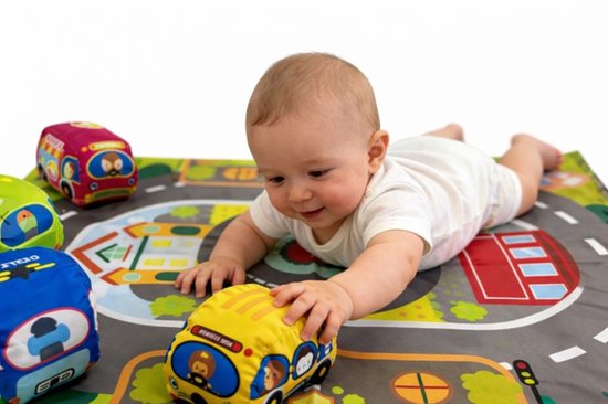 Peluches speelgoed avec tapis de jeu - 10 pièces - speelgoed 1 an - speelgoed 2 ans - speelgoed 3 ans