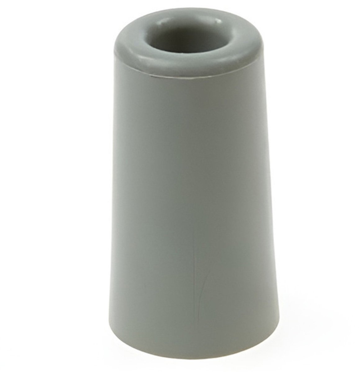 Deurbuffer - grijs - deurstopper - rubber - 75 x 40 mm - deurstop