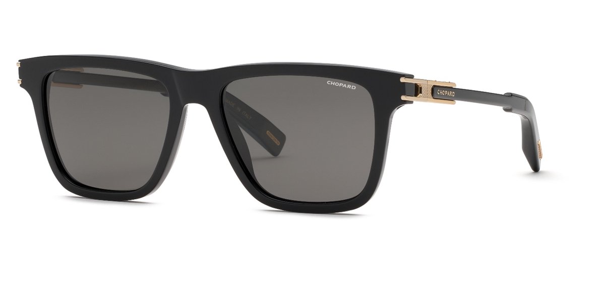 Chopard SCH398 Nero lucido 57/18/145 MAN Zonnebrillen