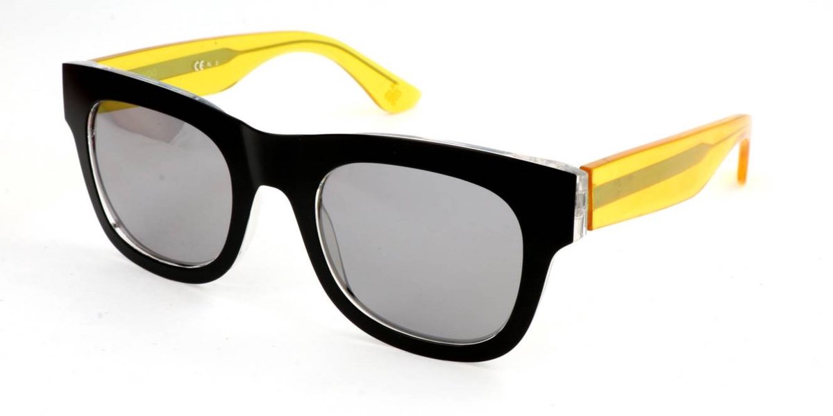 Oxydo OX 1087/S Matt black crystal yellow 50/22/145 MAN Zonnebrillen