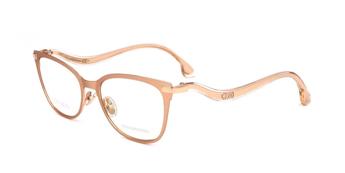 Jimmy Choo JC256 Gold copper 51/17/145 WOMAN Brilmonturen
