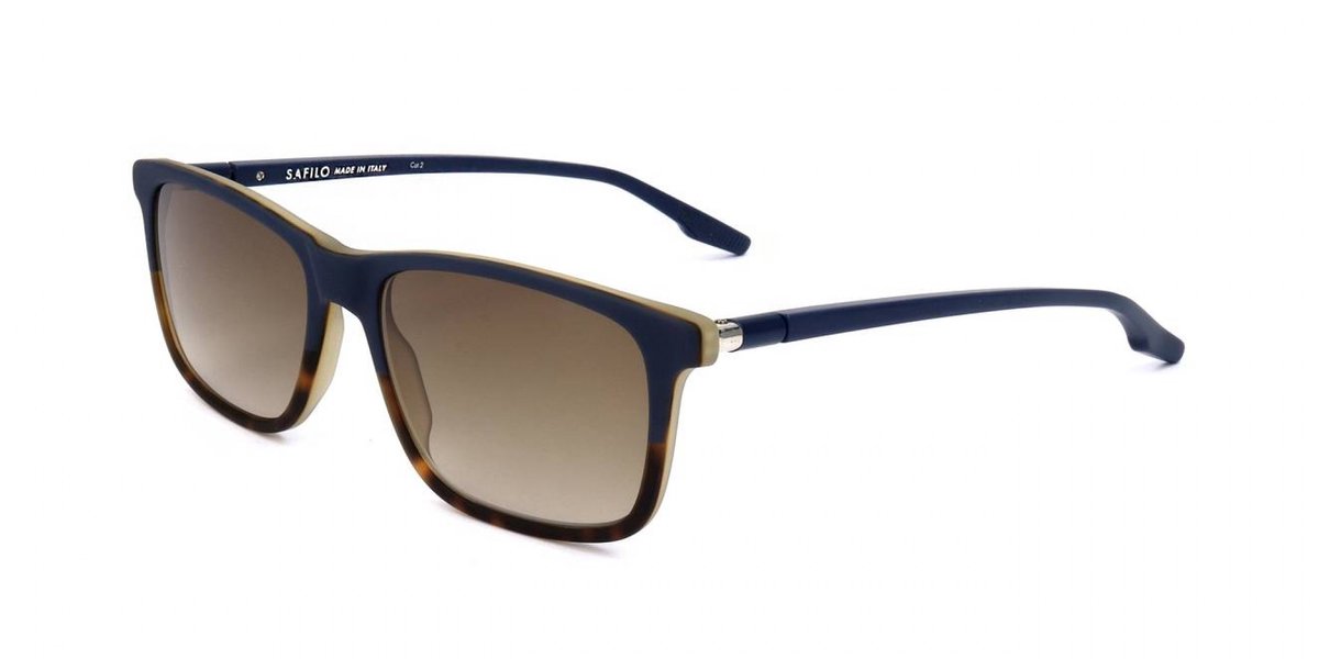 Safilo LASTRA 06/S Matte blue havana 55/17/145 MAN Zonnebrillen