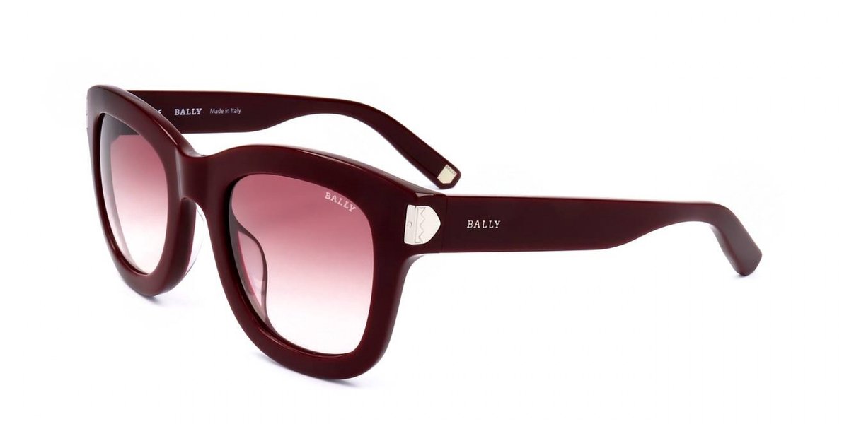 Bally BY2037 Burgundy 52/23/140 WOMAN Zonnebrillen